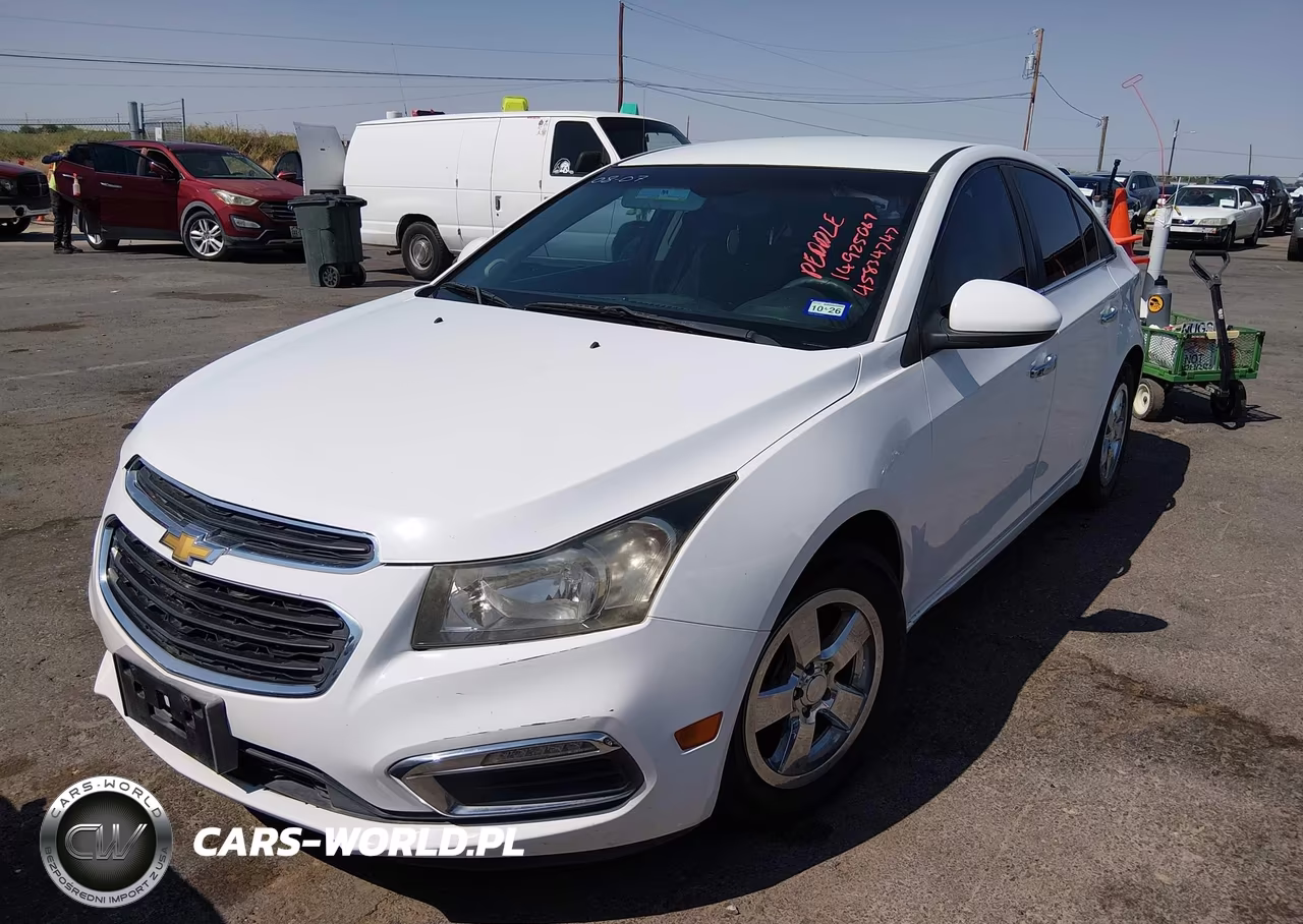 2015 Chevrolet Cruze 1Lt Auto VIN:1G1PC5SB8F7169242 - 2
