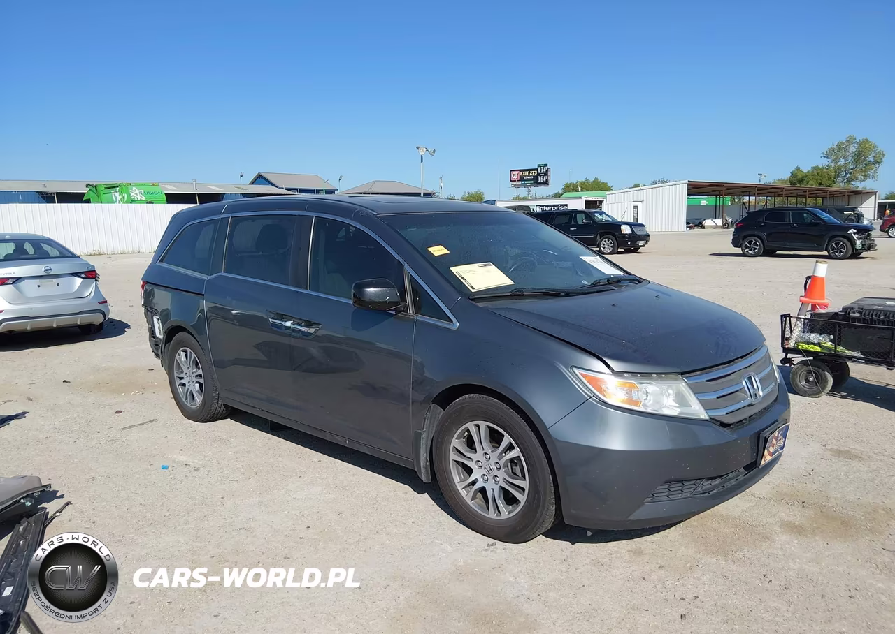 2013 Honda Odyssey Ex-L VIN:5FNRL5H60DB012323 - 1