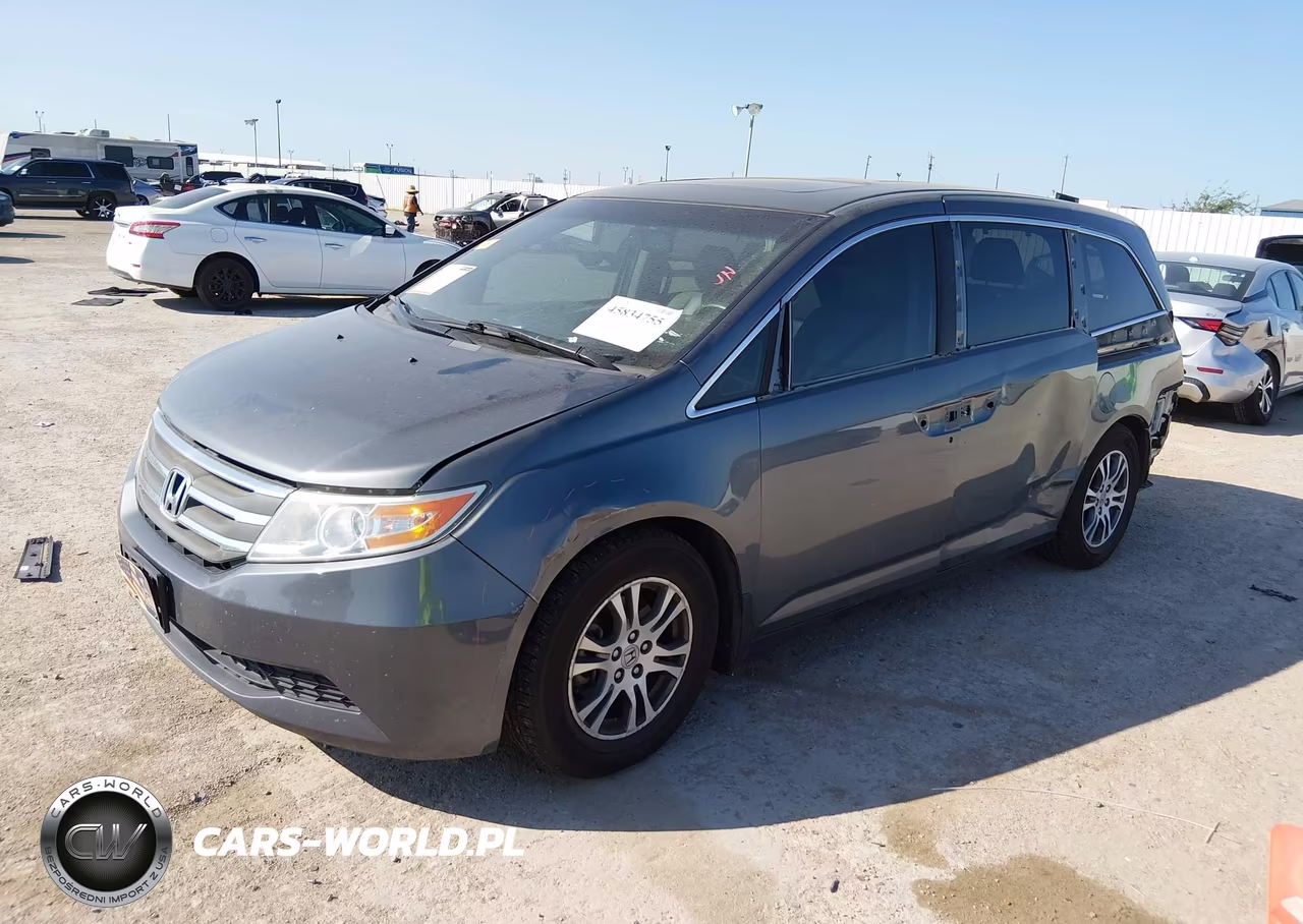 2013 Honda Odyssey Ex-L VIN:5FNRL5H60DB012323 - 2