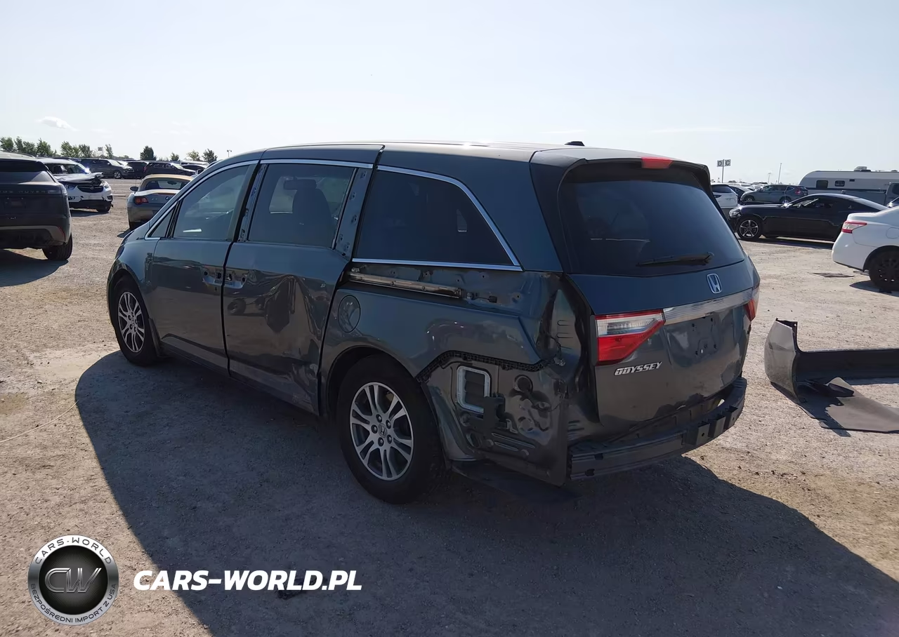2013 Honda Odyssey Ex-L VIN:5FNRL5H60DB012323 - 3