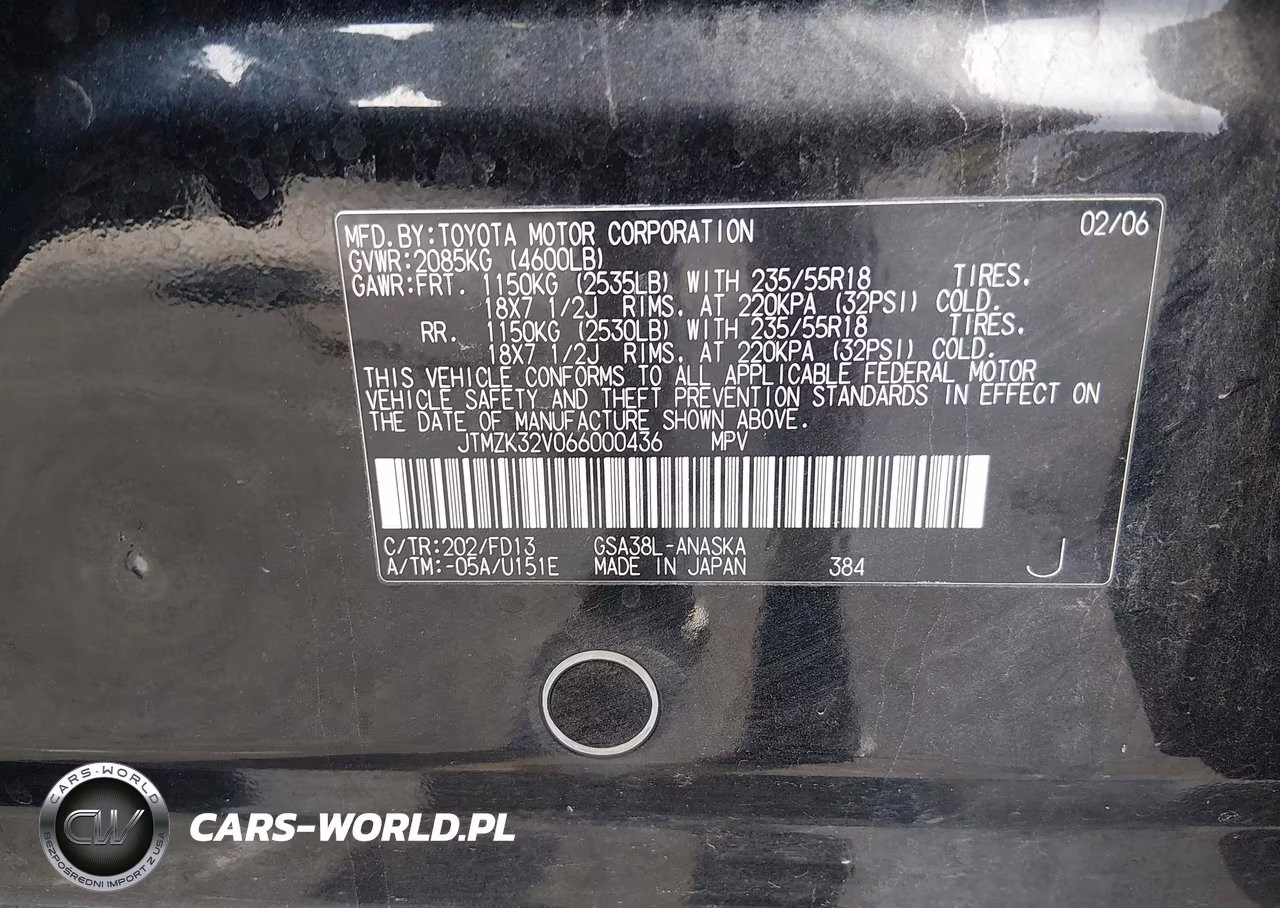 2006 Toyota Rav4 Sport V6 VIN:JTMZK32V066000436 - 9