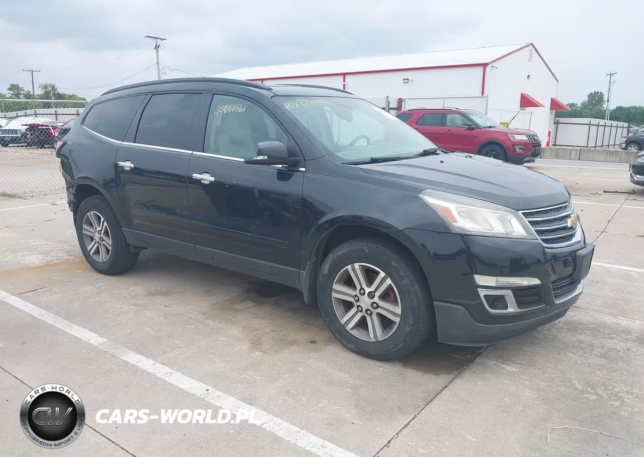 2015 Chevrolet Traverse Lt VIN:1GNKRHKDXFJ136109 - 1