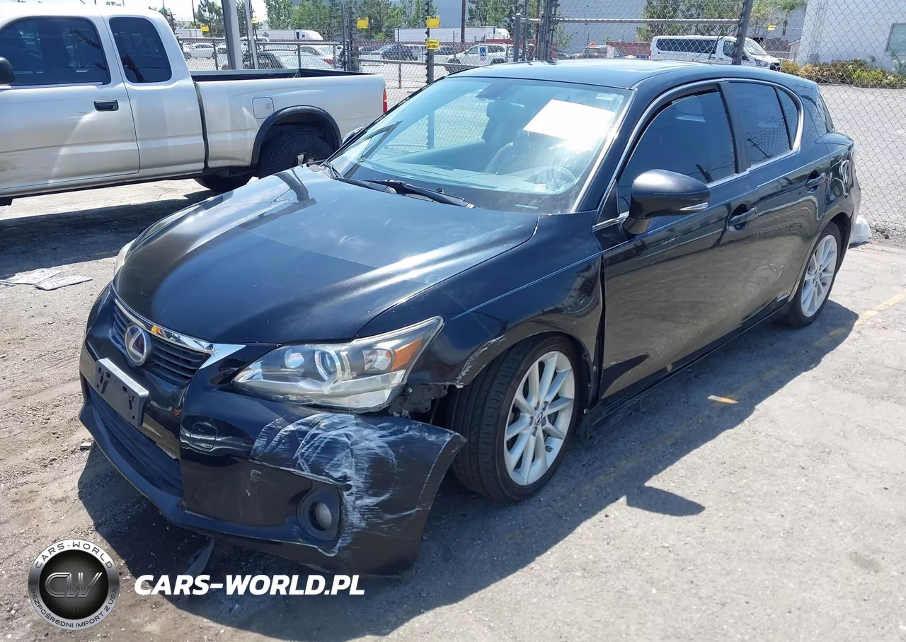 2012 Lexus Ct 200H Premium VIN:JTHKD5BH6C2098889 - 2