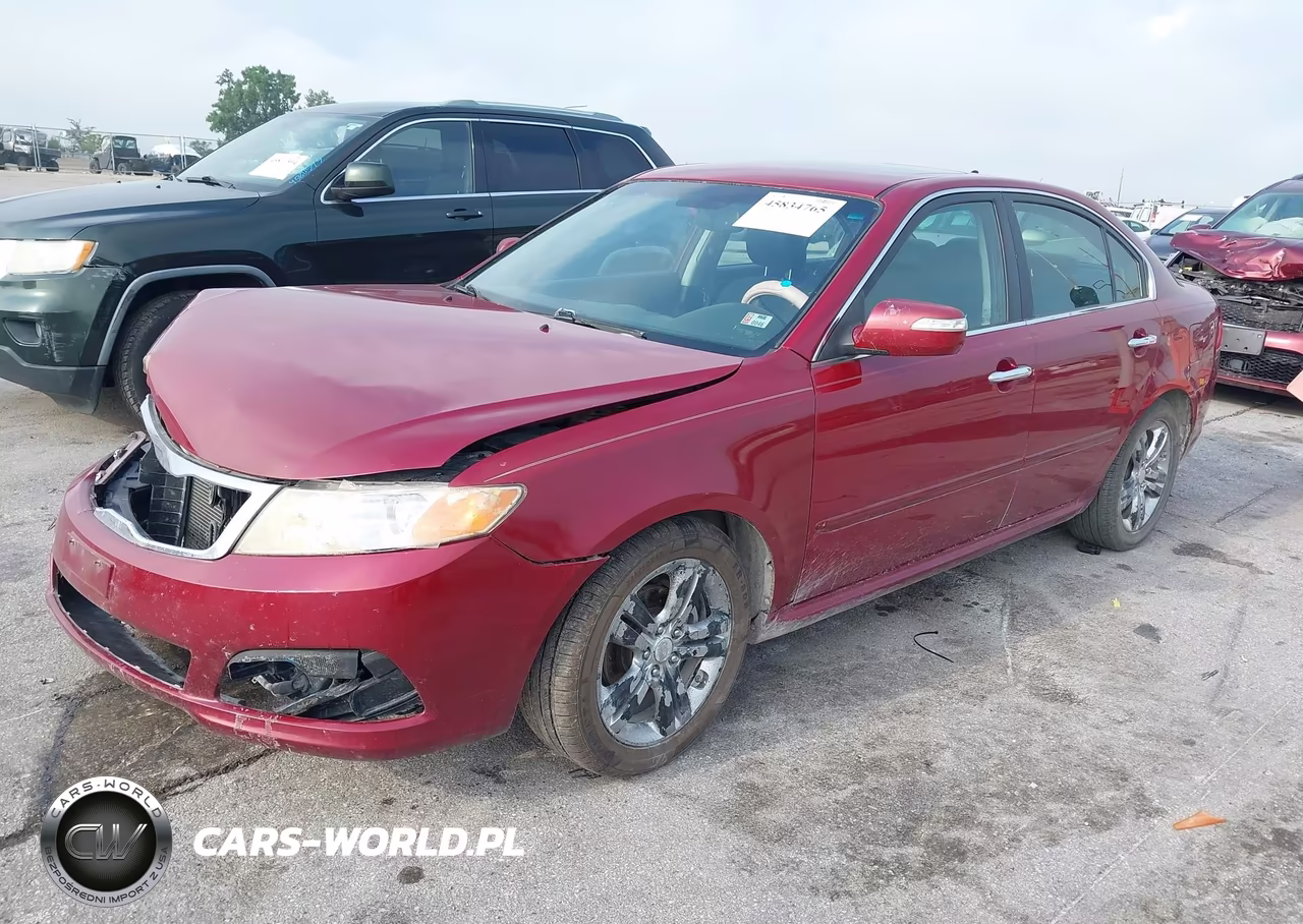 2009 Kia Optima Sx V6 VIN:KNAGE224695335661 - 2