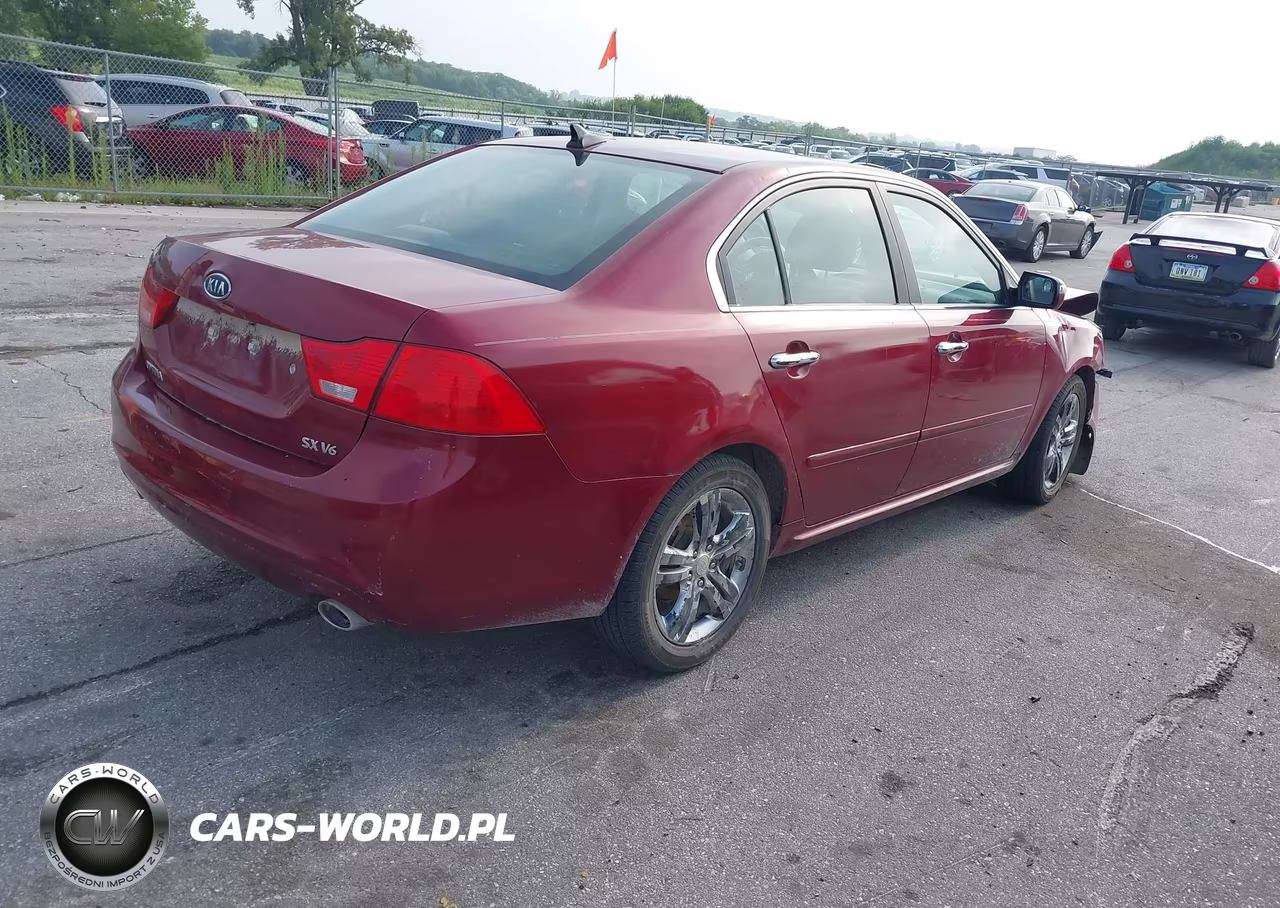 2009 Kia Optima Sx V6 VIN:KNAGE224695335661 - 4