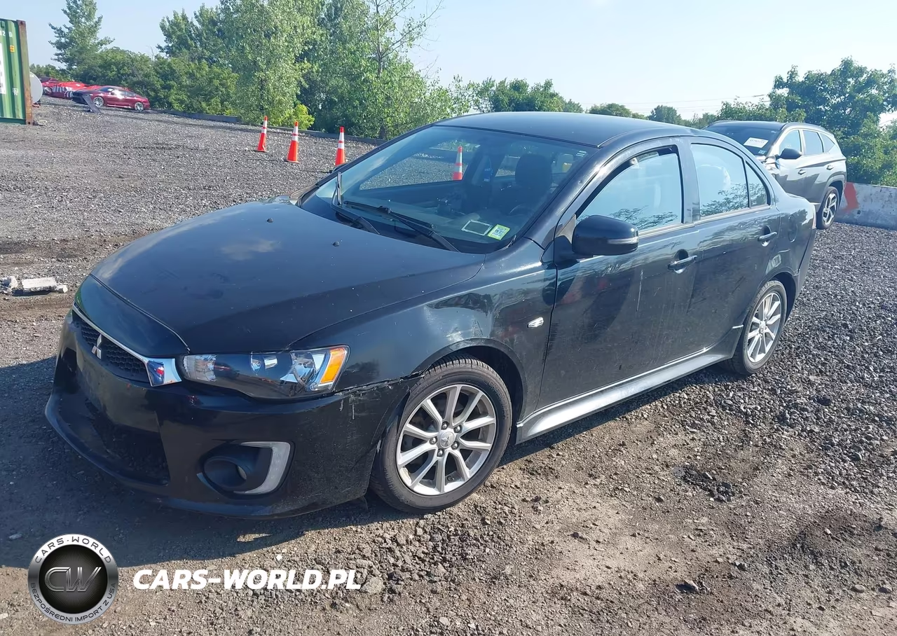 2016 Mitsubishi Lancer Es VIN:JA32U2FU9GU000504 - 2