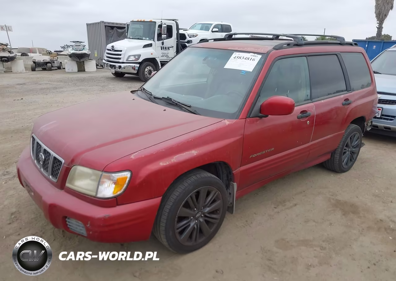 2002 Subaru Forester S VIN:JF1SF65672H731624 - 2