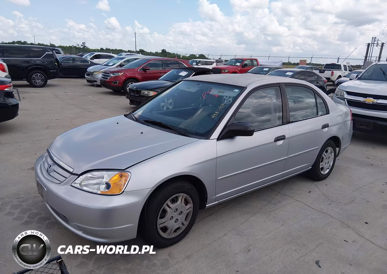 2001 Honda Civic Lx VIN:JHMES16591S008451 - 2