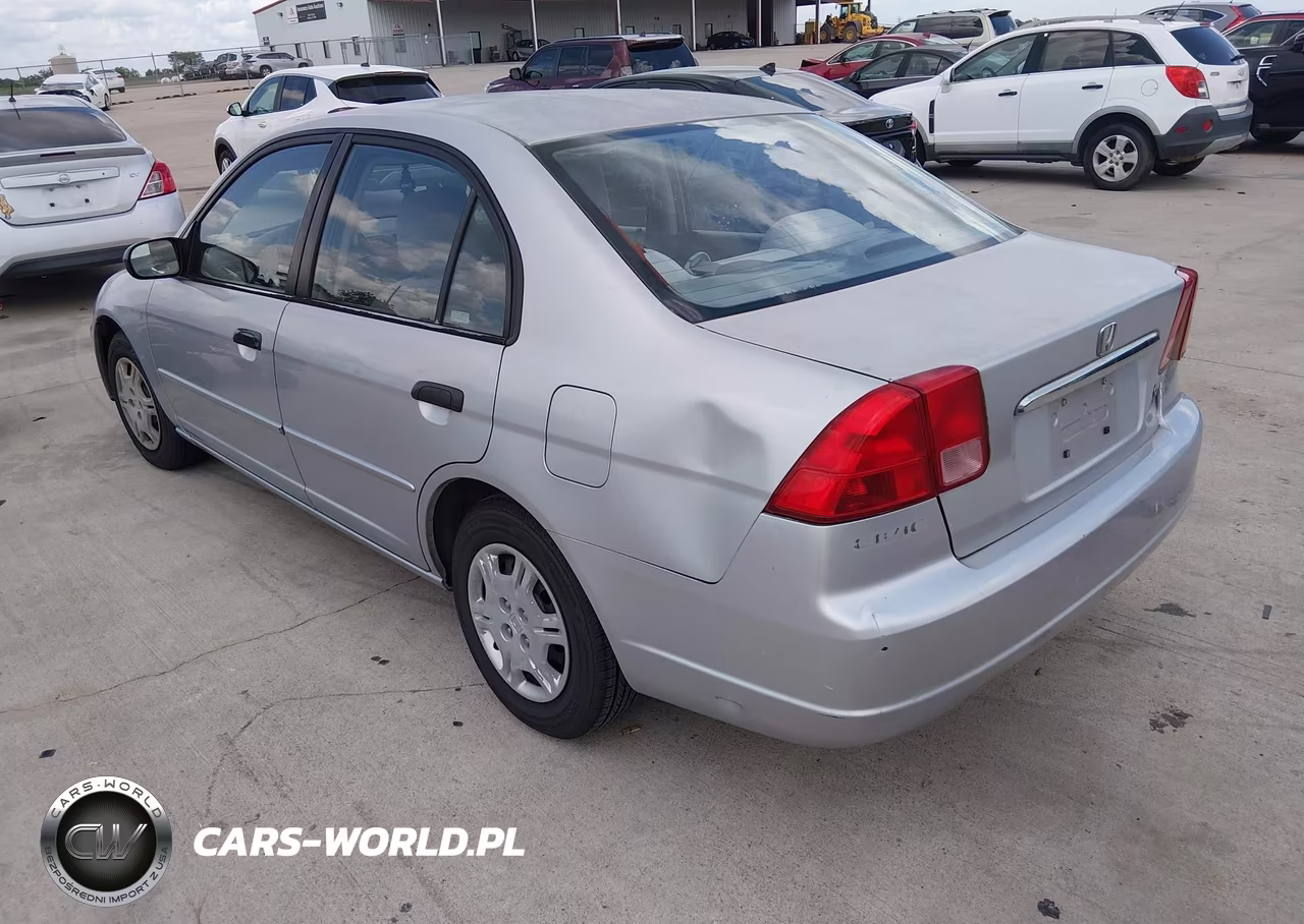 2001 Honda Civic Lx VIN:JHMES16591S008451 - 3