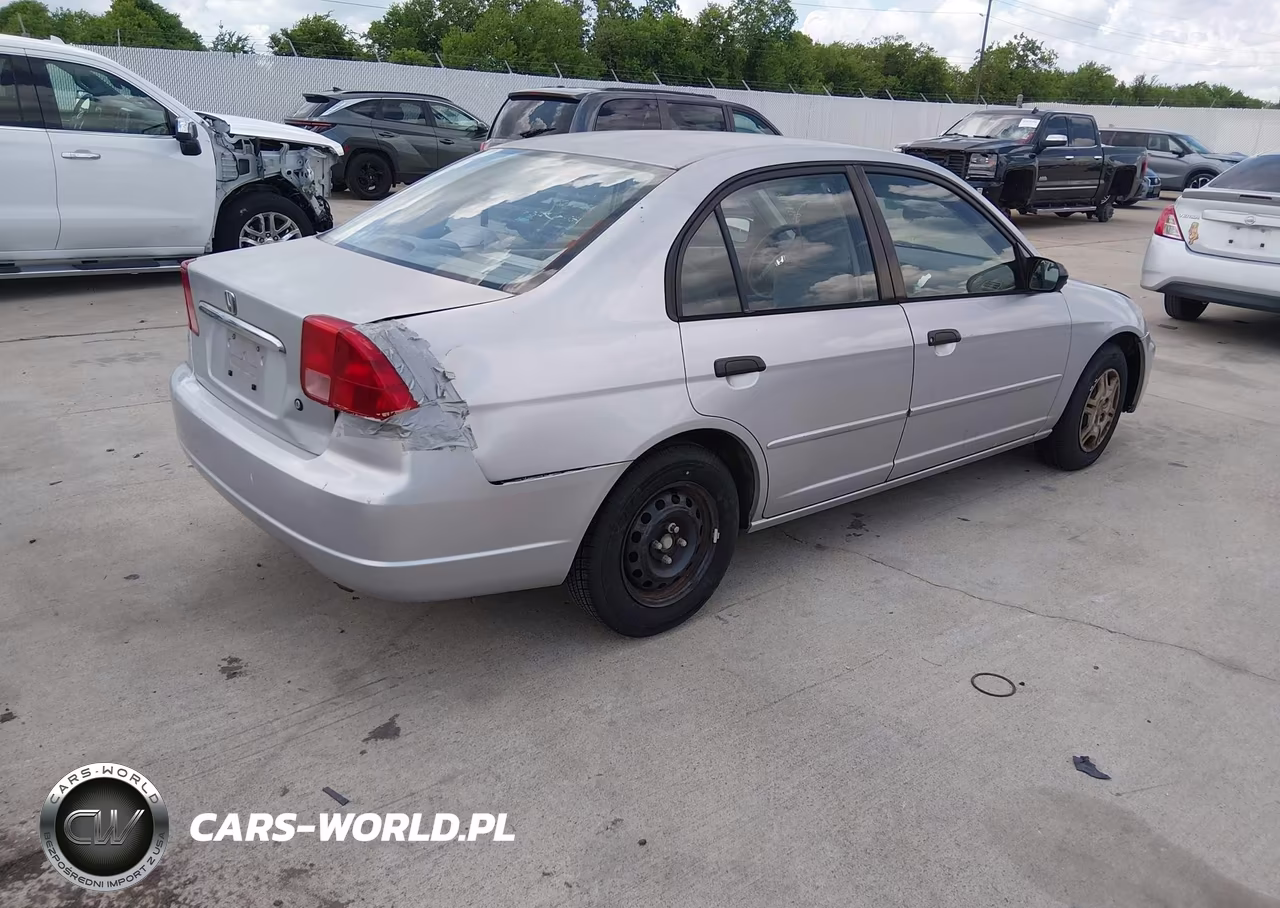 2001 Honda Civic Lx VIN:JHMES16591S008451 - 4