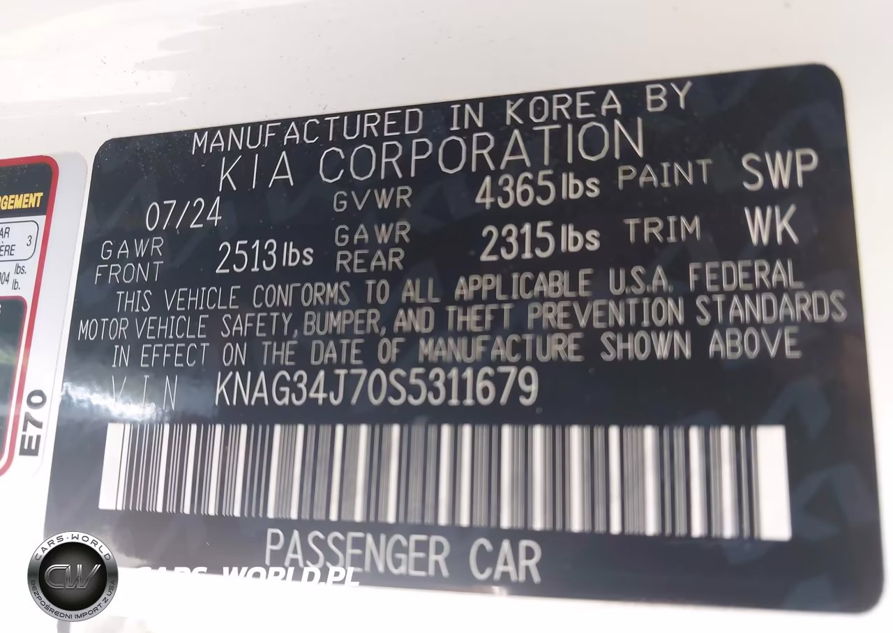 2025 Kia K5 Ex VIN:KNAG34J70S5311679 - 9