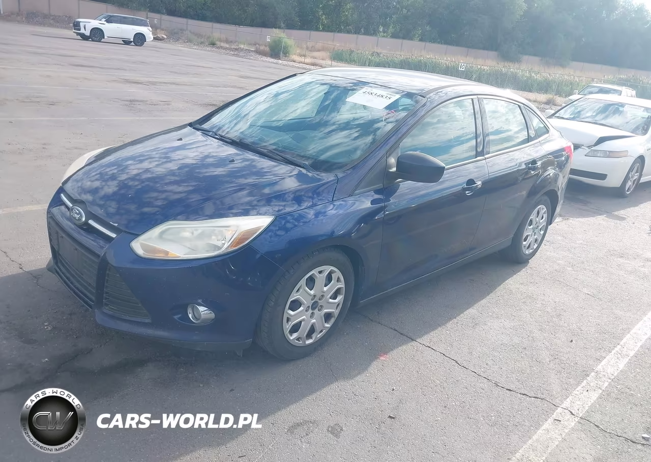 2012 Ford Focus Se VIN:1FAHP3F27CL148518 - 2