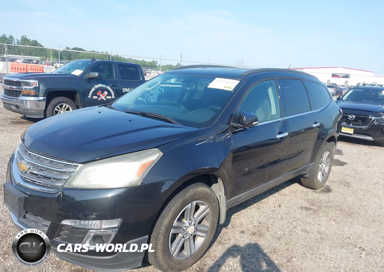2015 Chevrolet Traverse Lt VIN:1GNKRGKD9FJ109400 - 2