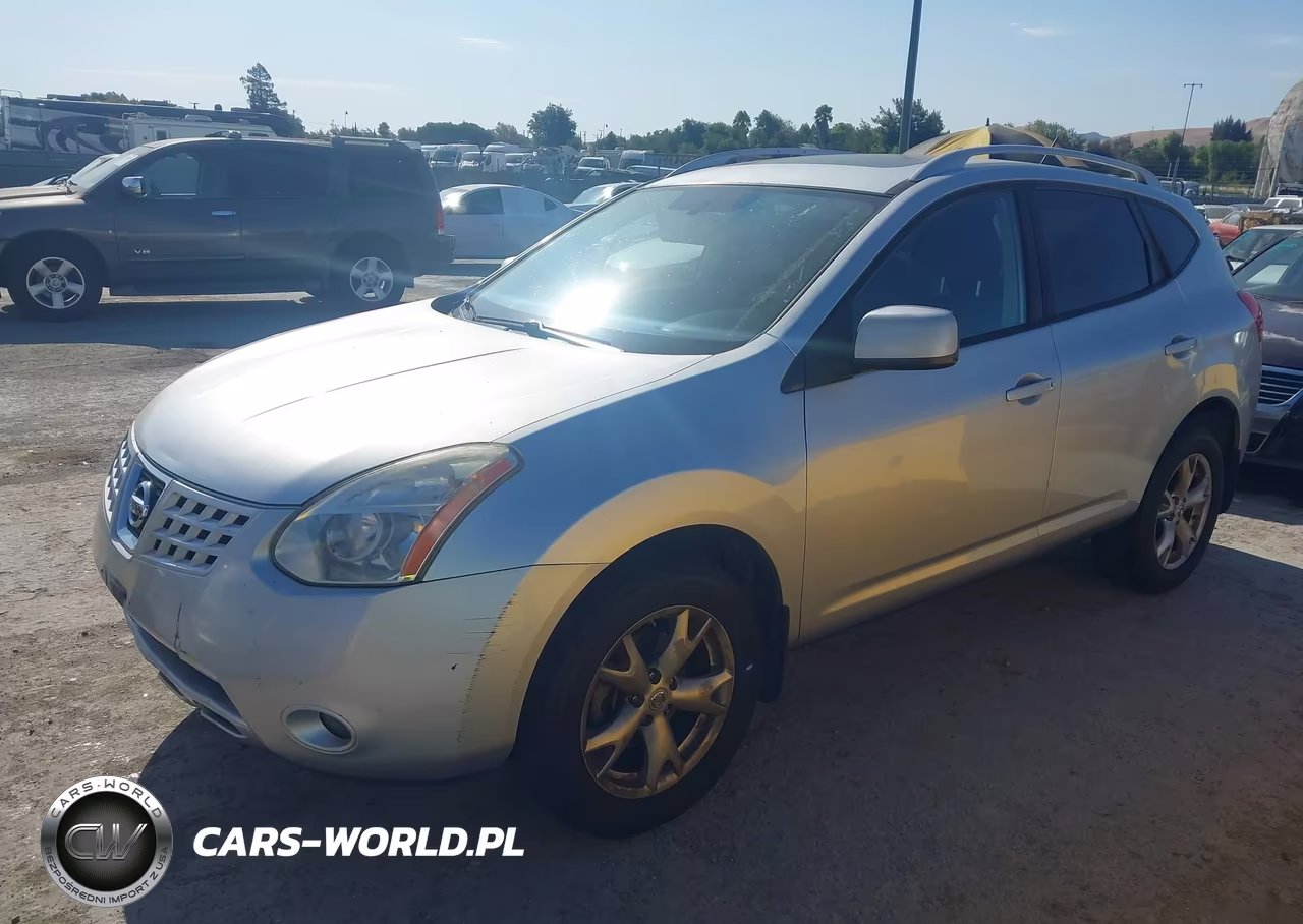 2008 Nissan Rogue Sl VIN:JN8AS58T58W002477 - 2