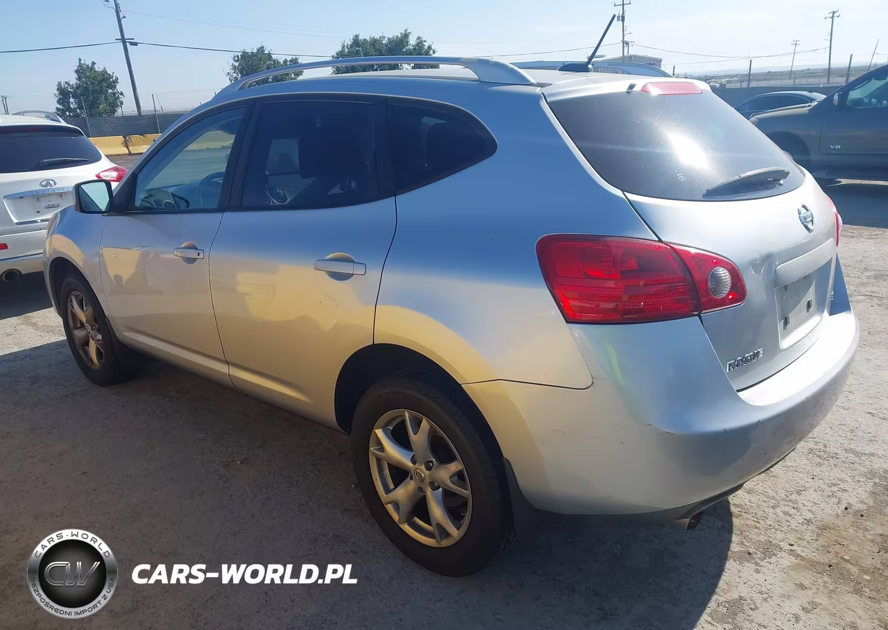 2008 Nissan Rogue Sl VIN:JN8AS58T58W002477 - 3