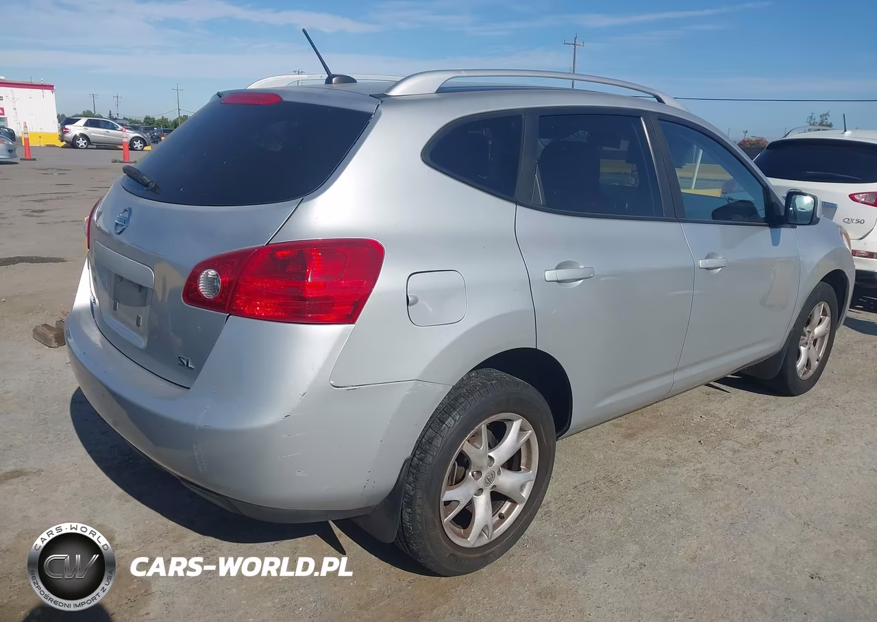 2008 Nissan Rogue Sl VIN:JN8AS58T58W002477 - 4