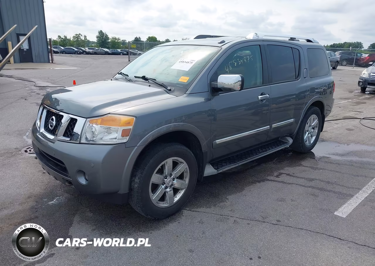 2014 Nissan Armada Platinum VIN:5N1AA0NE5EN605983 - 2