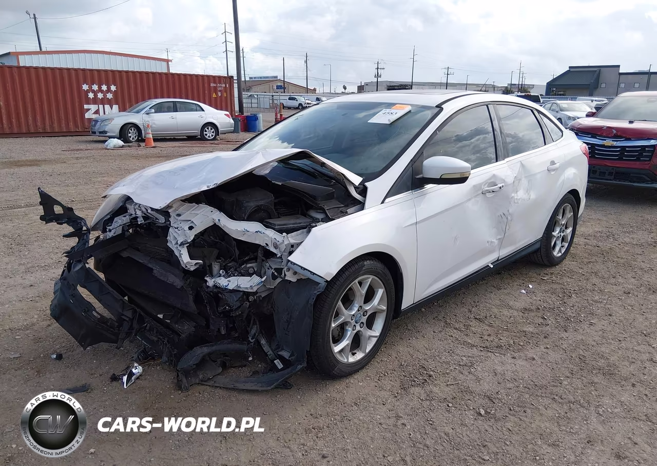 2013 Ford Focus Titanium VIN:1FADP3J28DL163567 - 2