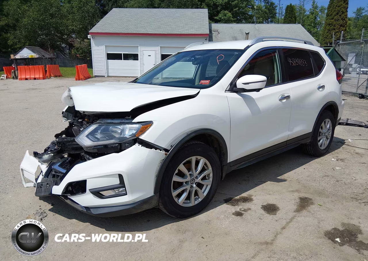 2017 Nissan Rogue Sv VIN:KNMAT2MV9HP538437 - 2