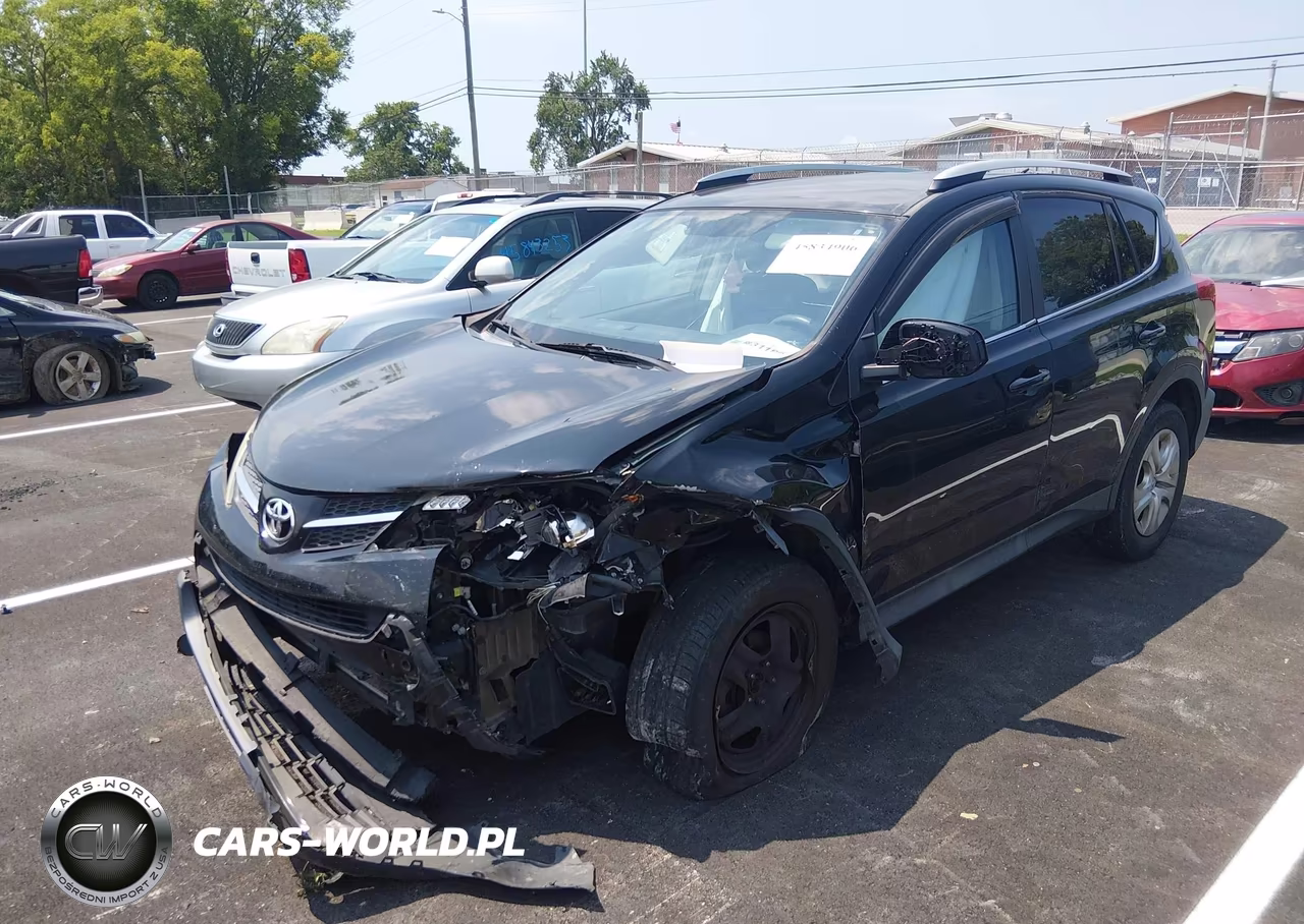 2014 Toyota Rav4 Le VIN:2T3BFREV2EW190466 - 2