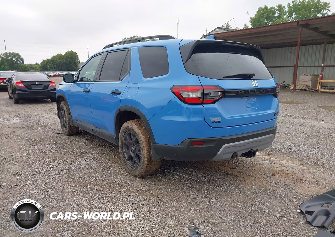 2025 Honda Pilot Trailsport VIN:5FNYG1H65SB143284 - 3