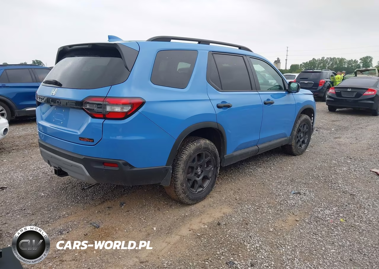 2025 Honda Pilot Trailsport VIN:5FNYG1H65SB143284 - 4