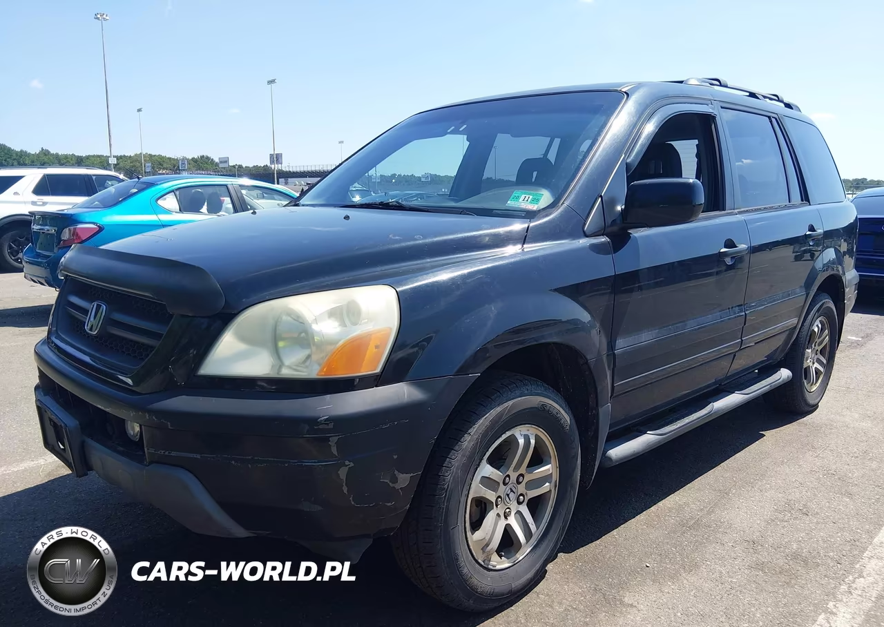 2004 Honda Pilot Ex-L VIN:2HKYF18594H527406 - 2