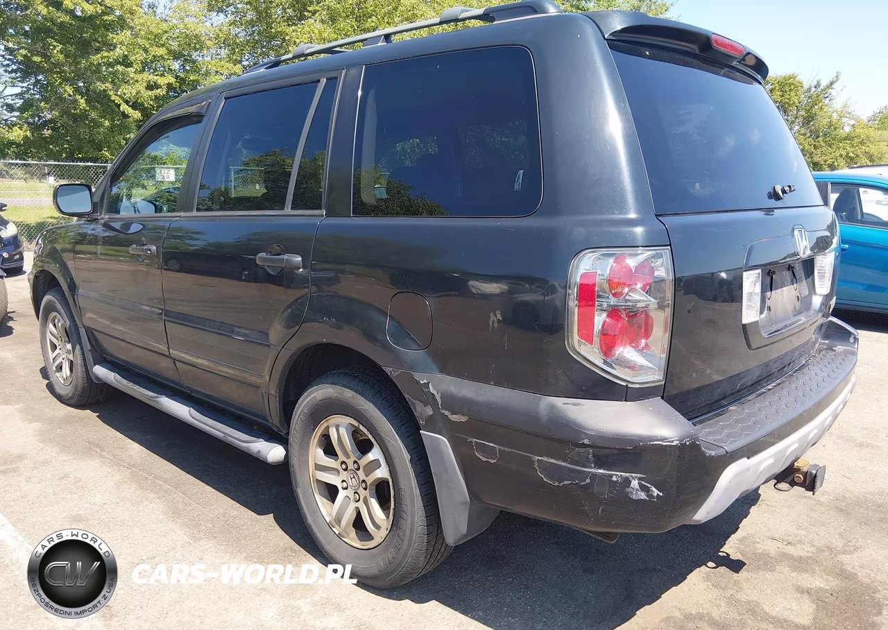 2004 Honda Pilot Ex-L VIN:2HKYF18594H527406 - 3