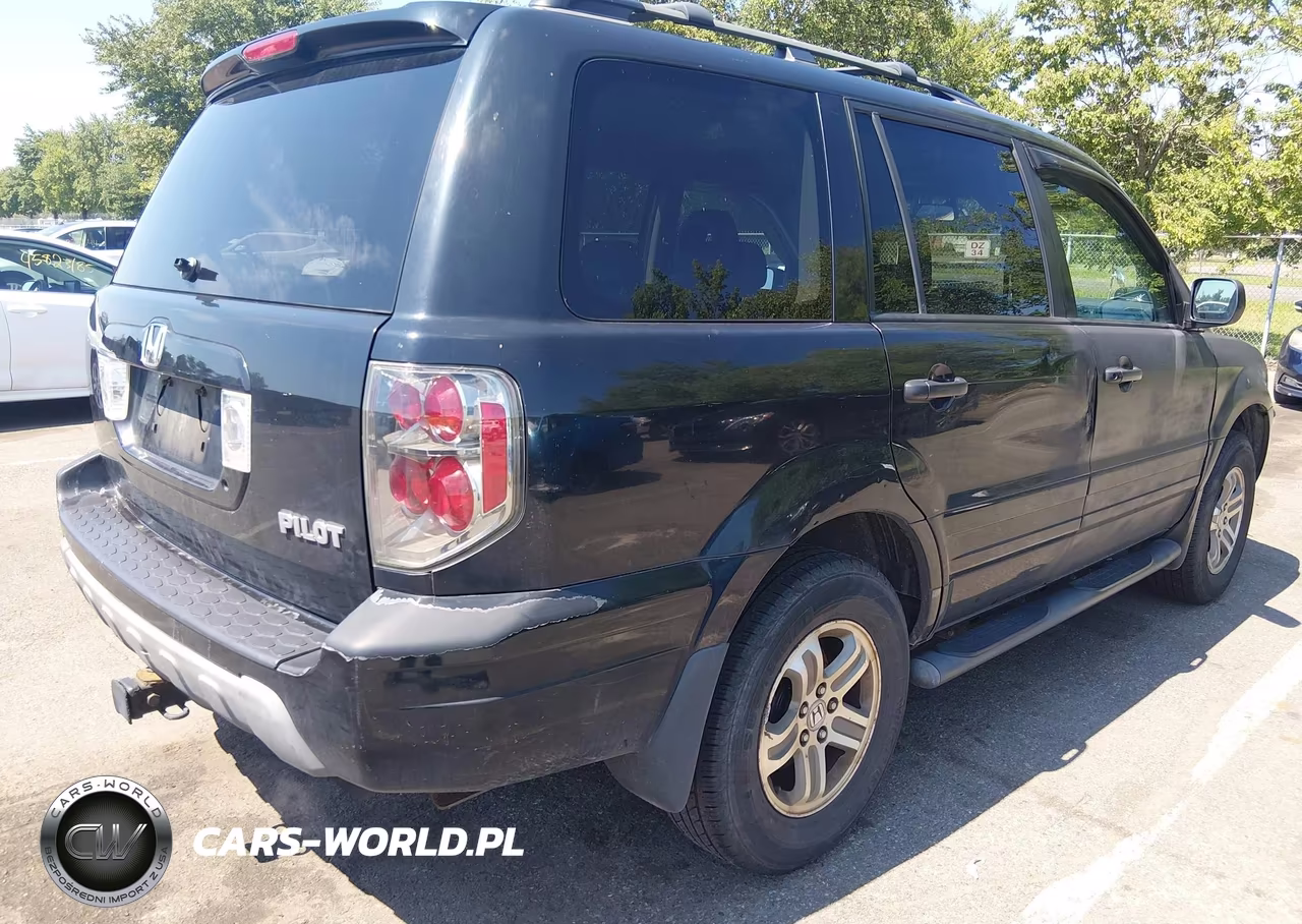 2004 Honda Pilot Ex-L VIN:2HKYF18594H527406 - 4