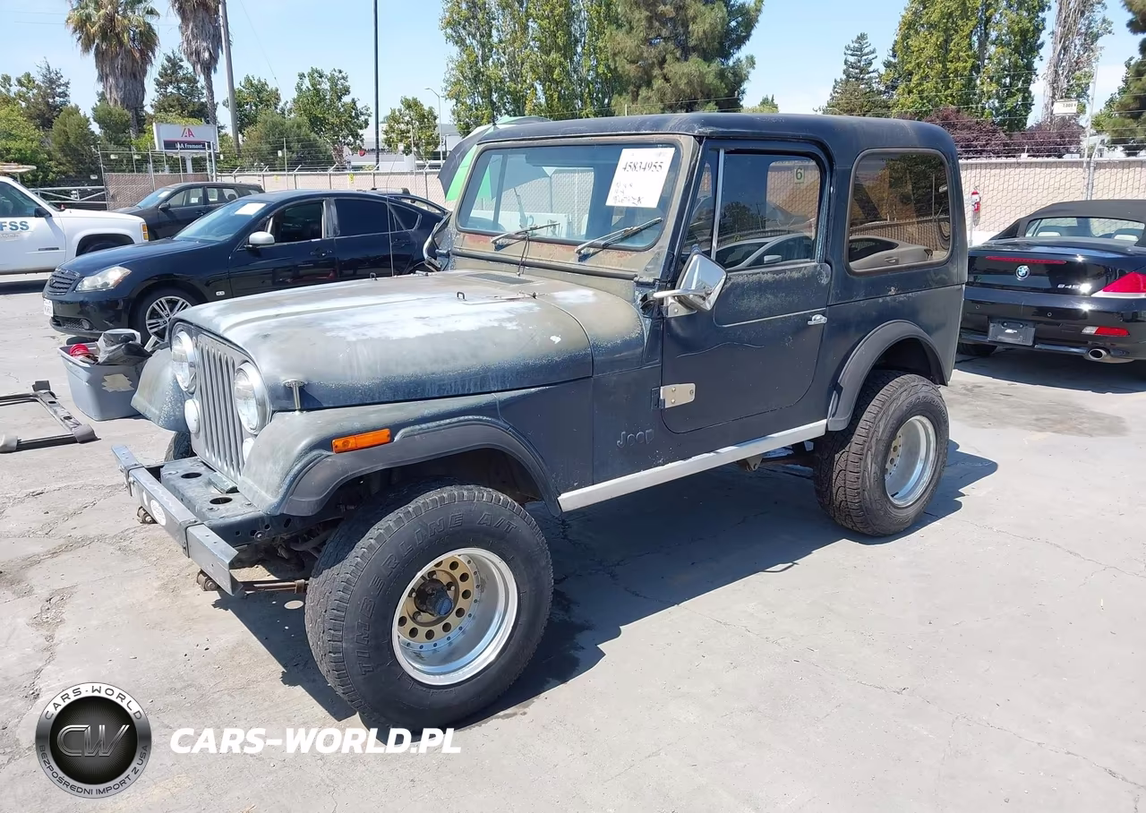 1986 Jeep Jeep Cj7 VIN:1JCCM87E3GT073663 - 2