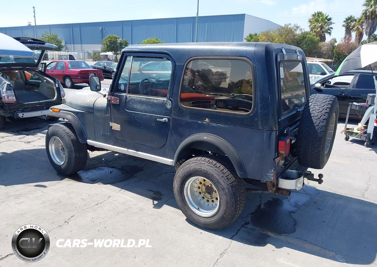 1986 Jeep Jeep Cj7 VIN:1JCCM87E3GT073663 - 3