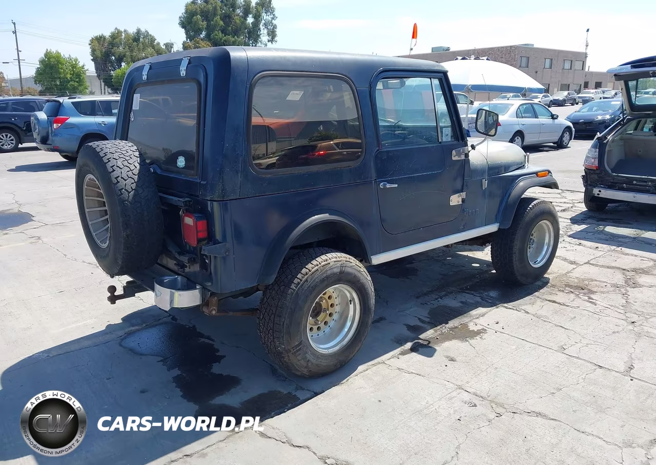 1986 Jeep Jeep Cj7 VIN:1JCCM87E3GT073663 - 4