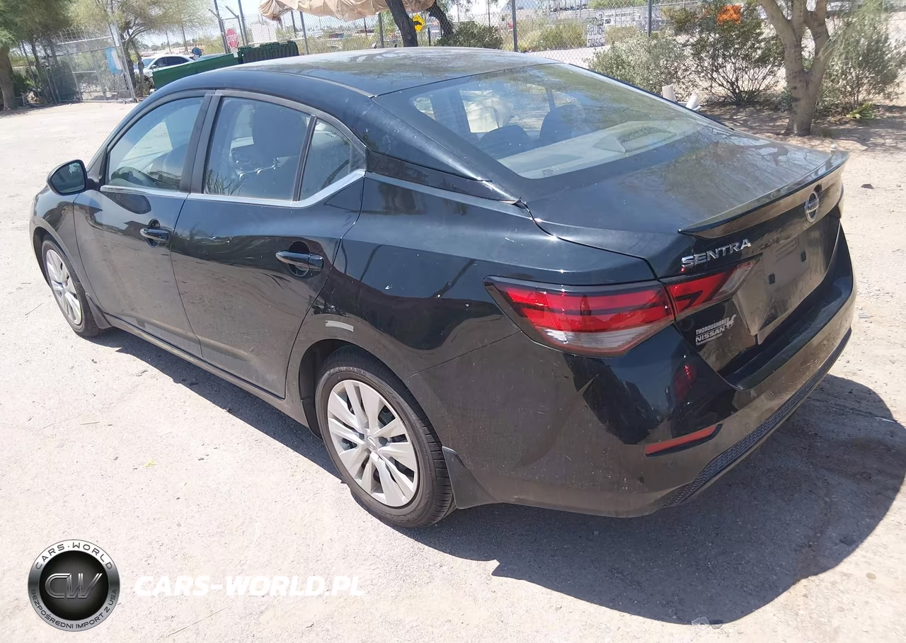 2022 Nissan Sentra S Xtronic Cvt VIN:3N1AB8BV9NY258748 - 3