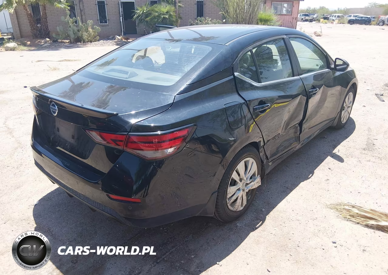 2022 Nissan Sentra S Xtronic Cvt VIN:3N1AB8BV9NY258748 - 4