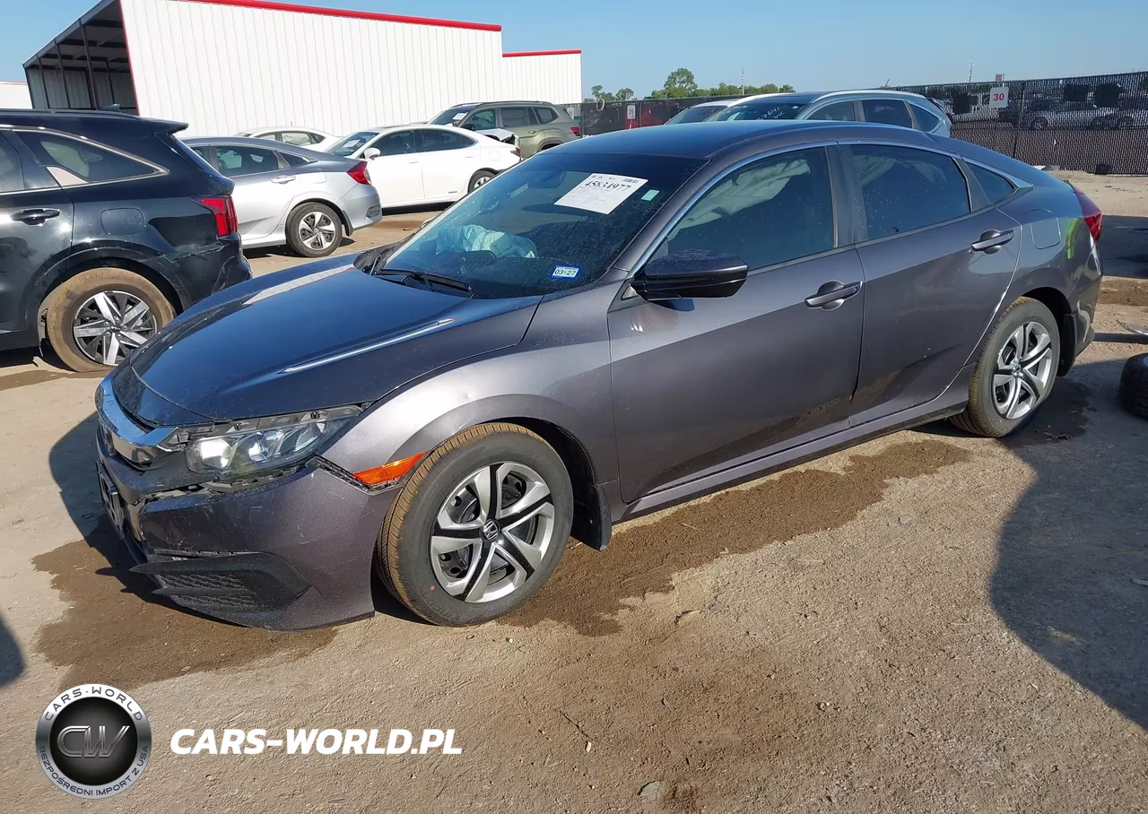 2018 Honda Civic Lx VIN:2HGFC2F51JH594628 - 2
