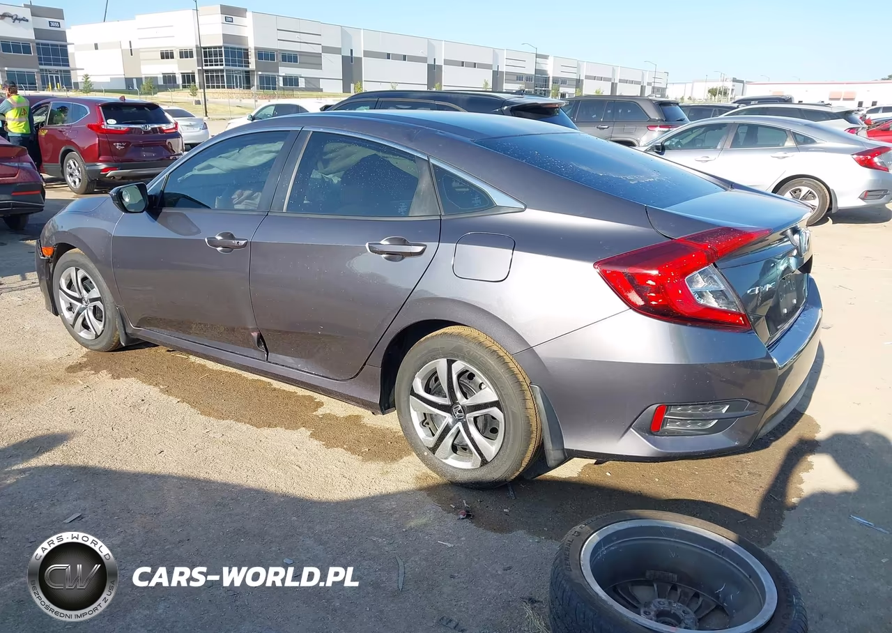 2018 Honda Civic Lx VIN:2HGFC2F51JH594628 - 3