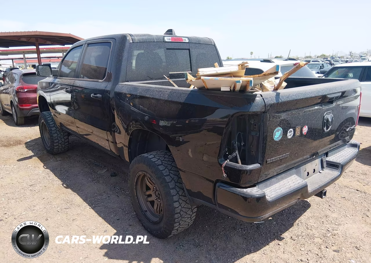 2019 Ram 1500 Big Horn-Lone Star 4X4 5'7 Box VIN:1C6RRFFG7KN729193 - 3