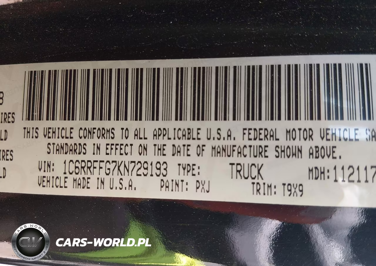 2019 Ram 1500 Big Horn-Lone Star 4X4 5'7 Box VIN:1C6RRFFG7KN729193 - 9