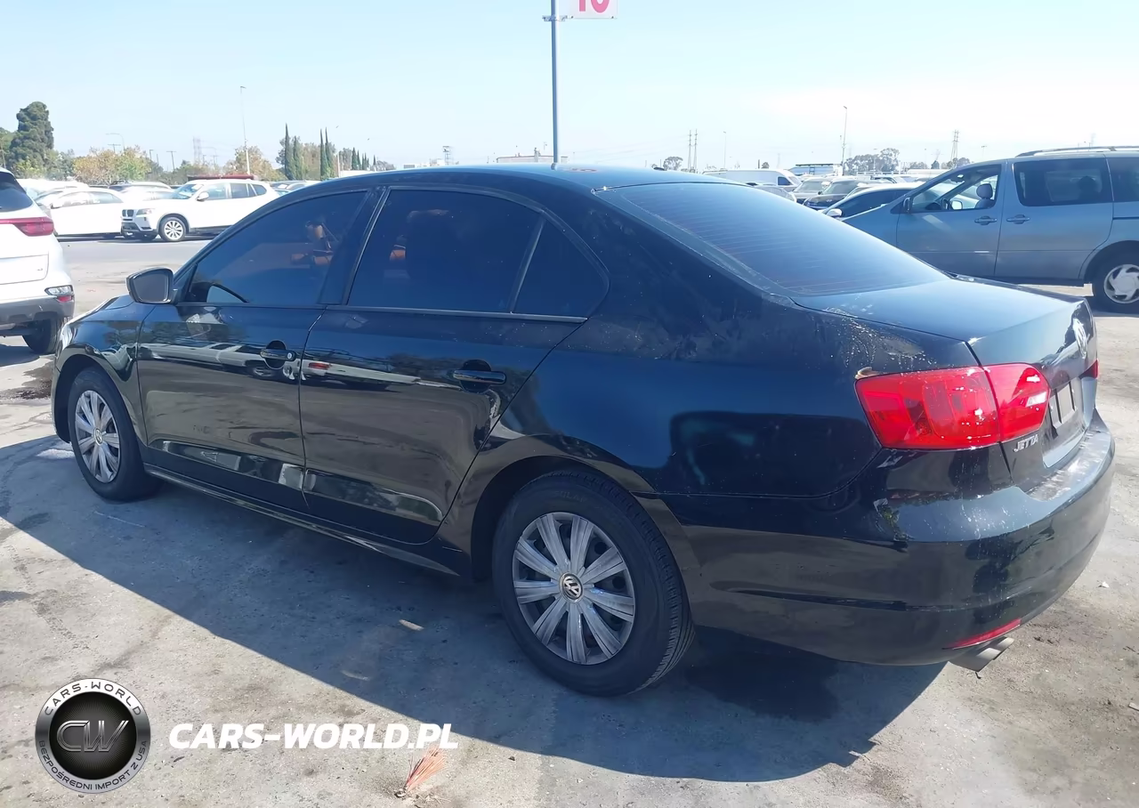 2014 Volkswagen Jetta 2.0L S VIN:3VW2K7AJ3EM388619 - 3