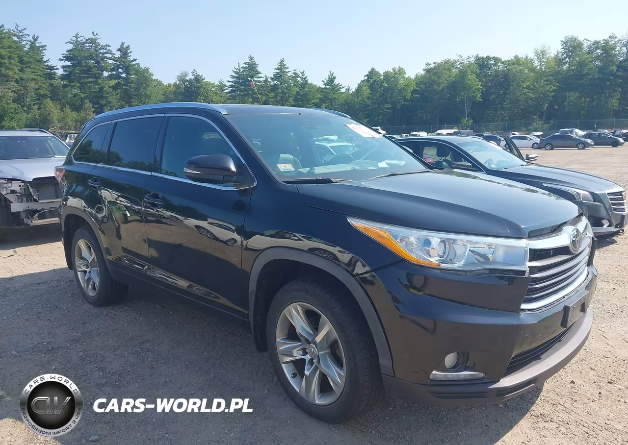 2014 Toyota Highlander Limited Platinum V6 – zdjęcie 1 z 12