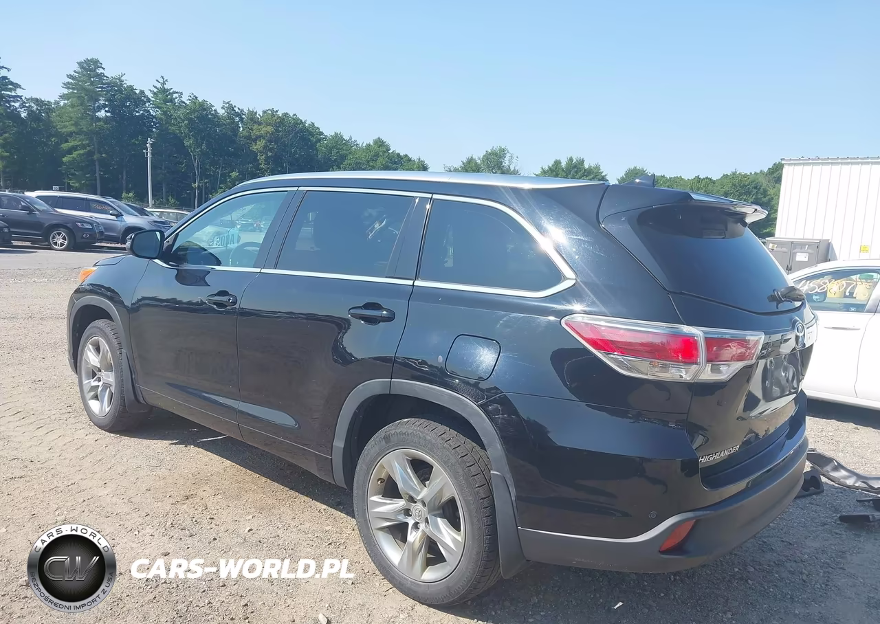 2014 Toyota Highlander Limited Platinum V6 VIN:5TDDKRFH4ES050353 - 3