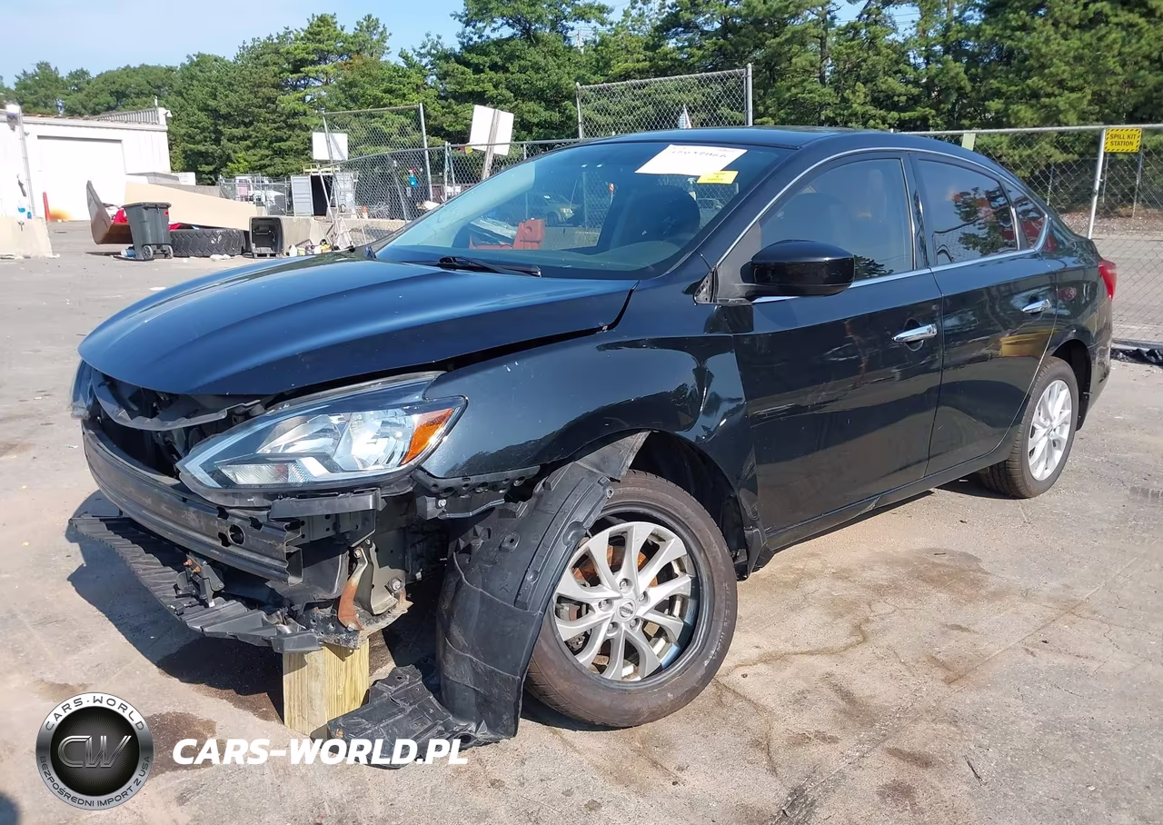 2018 Nissan Sentra Sv VIN:3N1AB7AP8JY288847 - 2