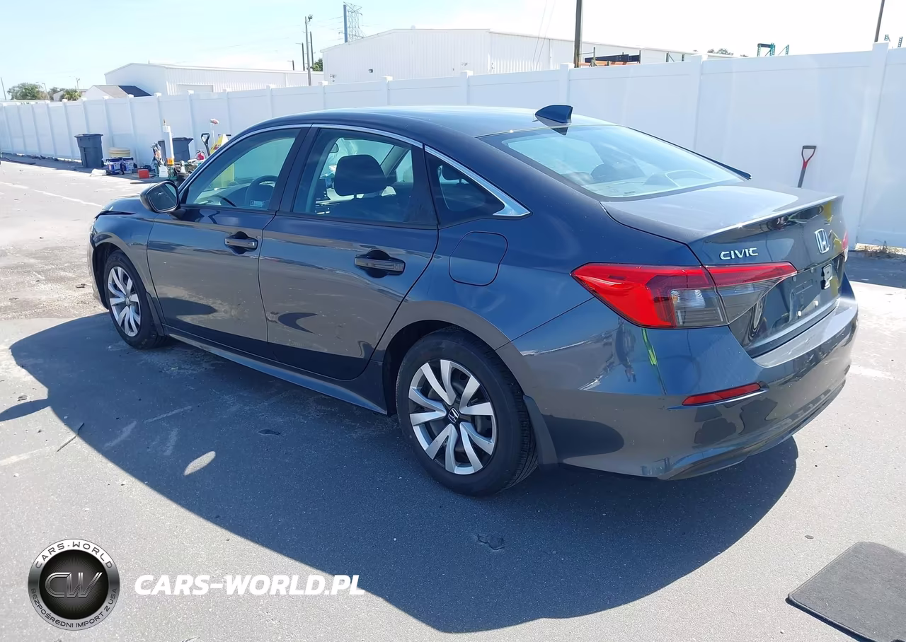 2023 Honda Civic Lx VIN:2HGFE2F23PH538277 - 3
