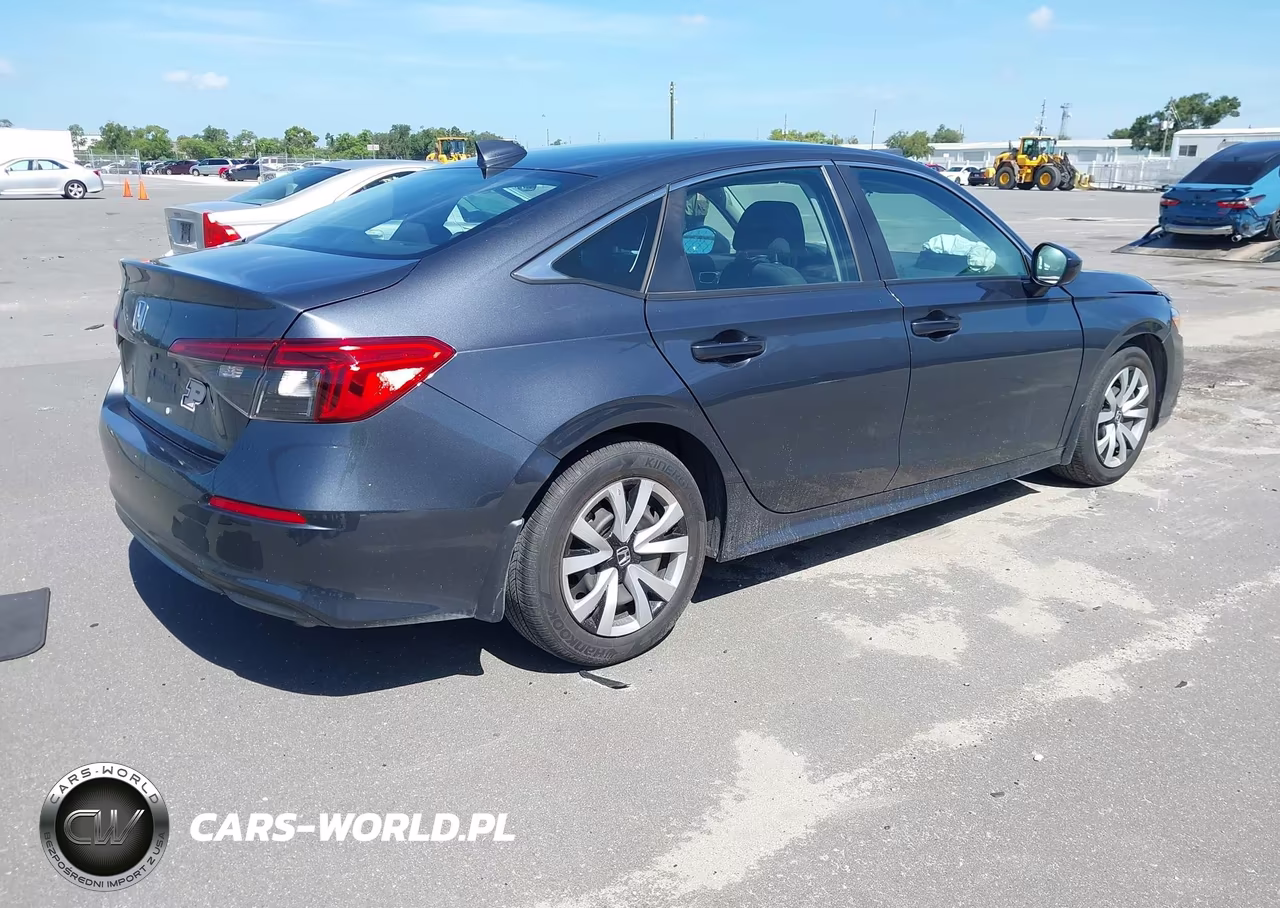 2023 Honda Civic Lx VIN:2HGFE2F23PH538277 - 4