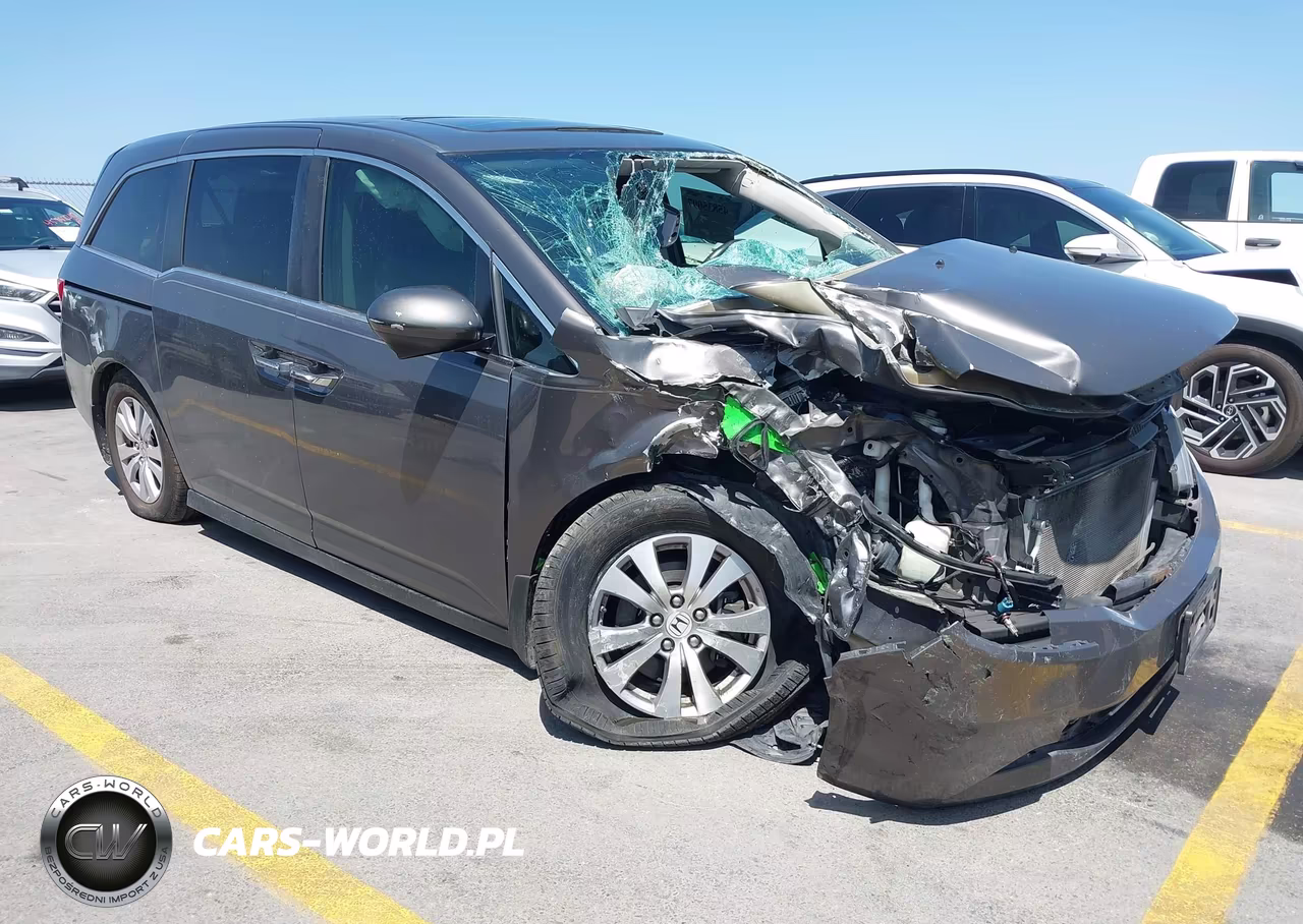2015 Honda Odyssey Ex-L VIN:5FNRL5H66FB044082 - 1