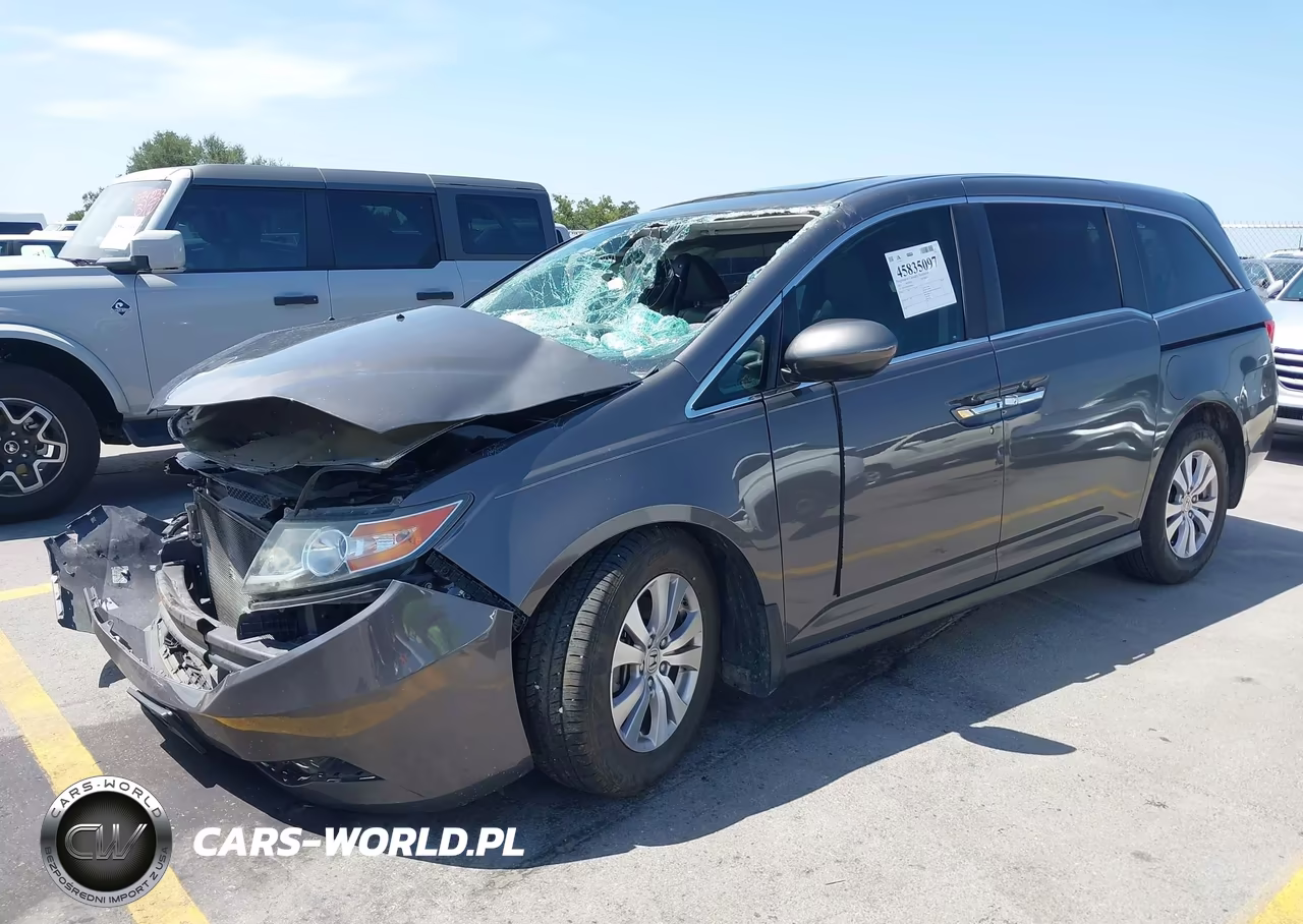 2015 Honda Odyssey Ex-L VIN:5FNRL5H66FB044082 - 2