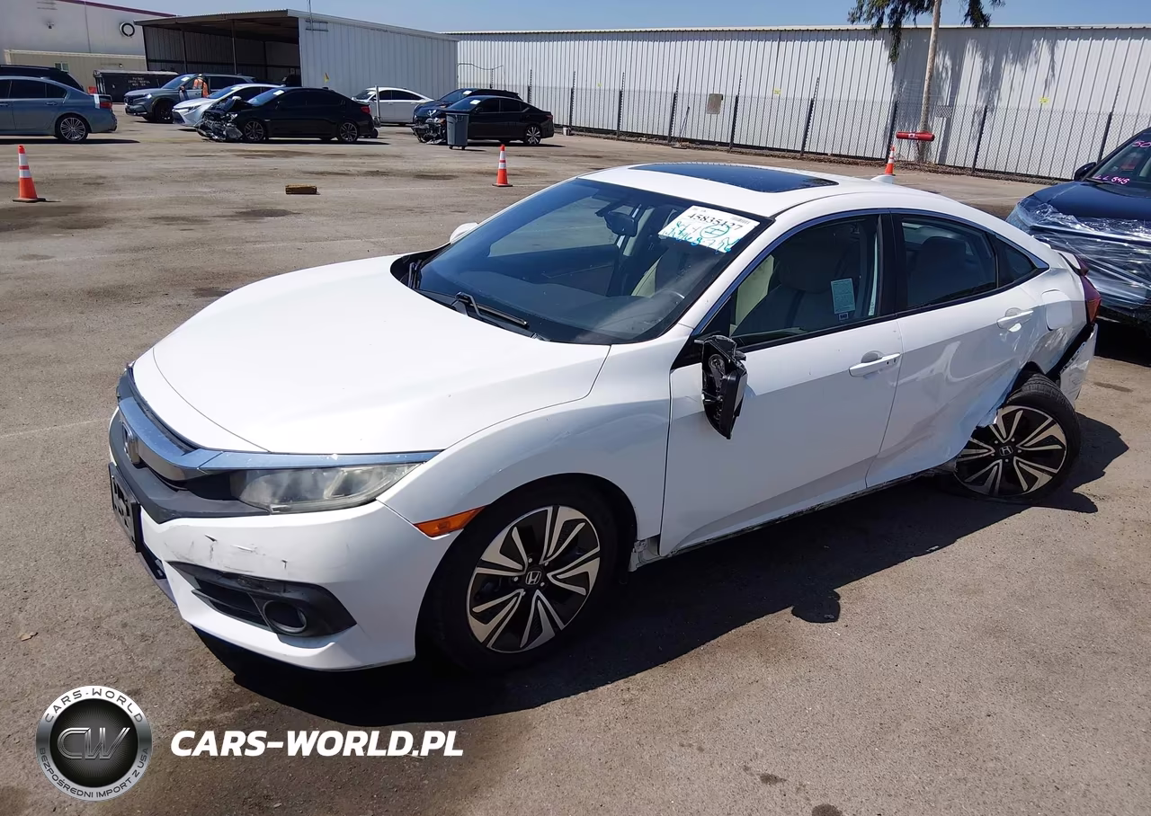 2016 Honda Civic Ex-L VIN:2HGFC1F76GH642533 - 2