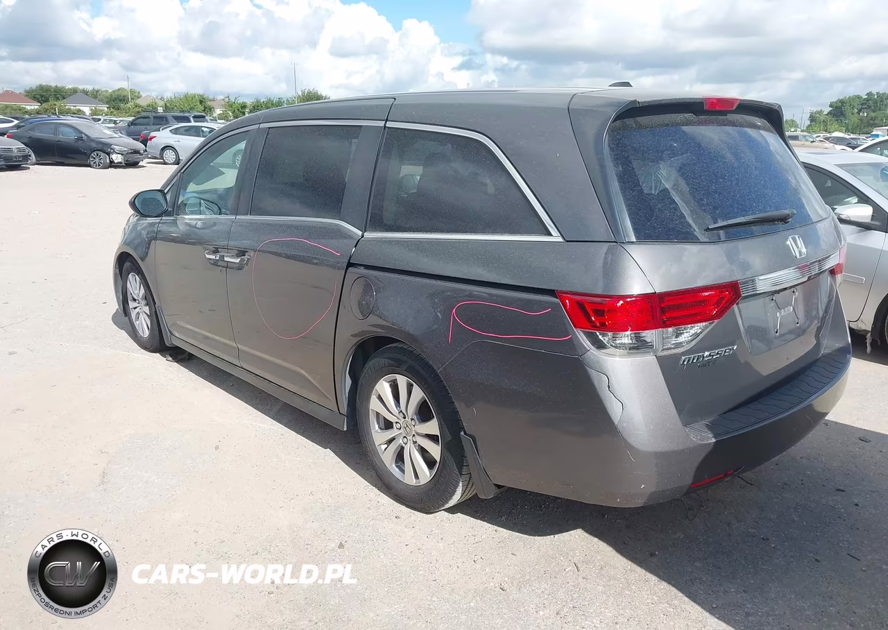 2014 Honda Odyssey Ex-L VIN:5FNRL5H62EB011370 - 3