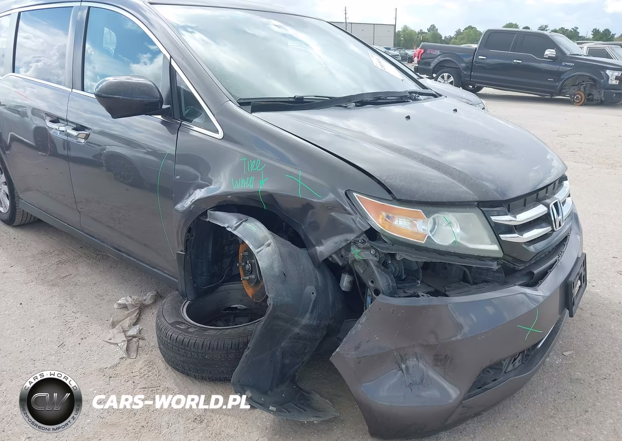 2014 Honda Odyssey Ex-L VIN:5FNRL5H62EB011370 - 6