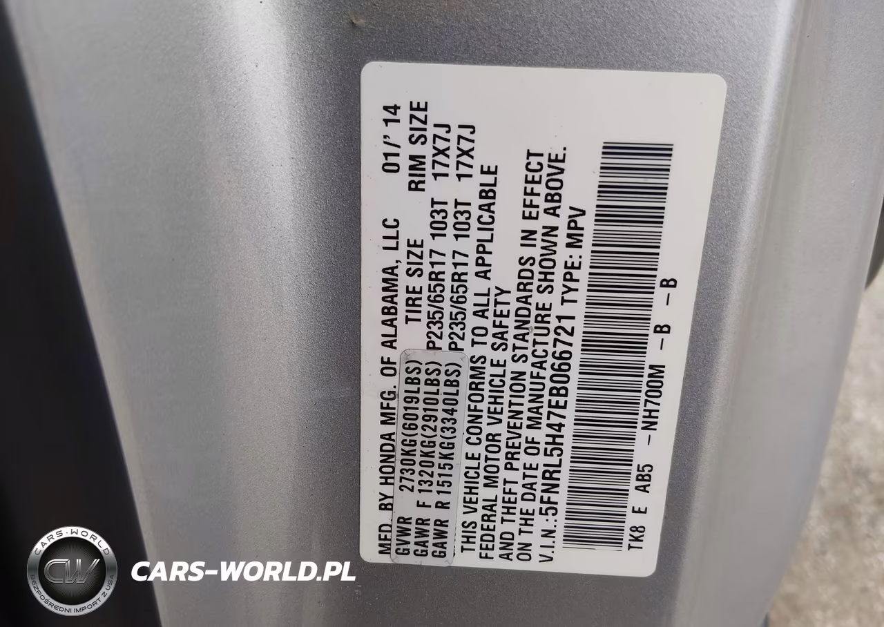 2014 Honda Odyssey Ex VIN:5FNRL5H47EB066721 - 9